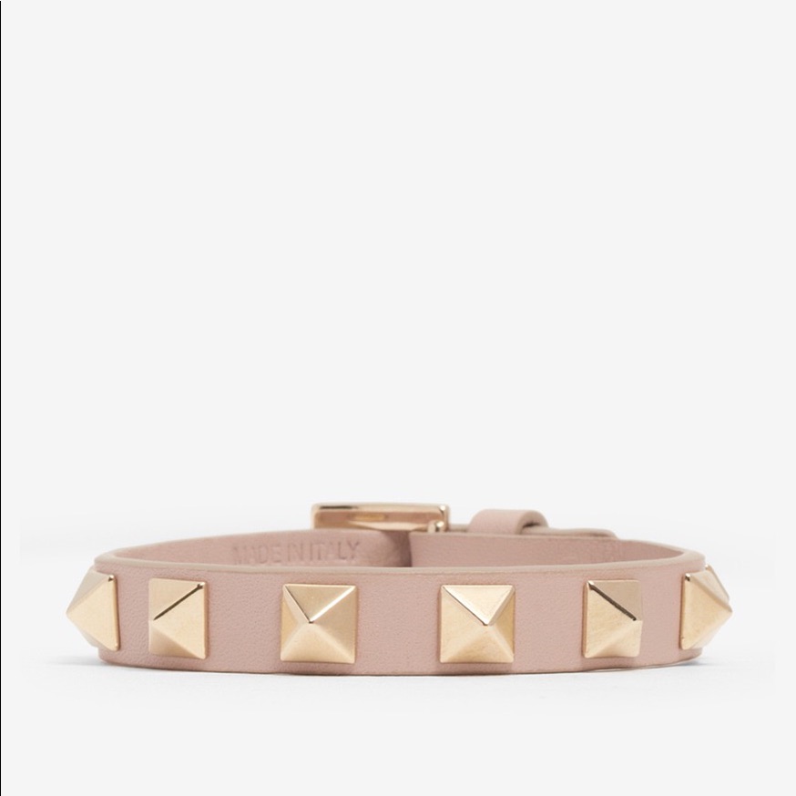 Valentino Pink And Gold Bracelet 175$